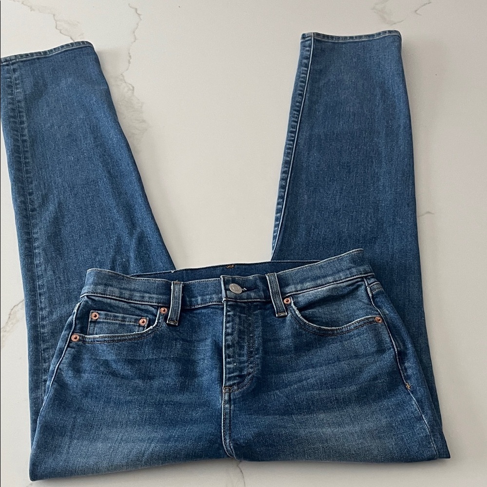 PISTOLA Monroe High Rise Cigarette Jeans in Blue - Picture 10 of 13